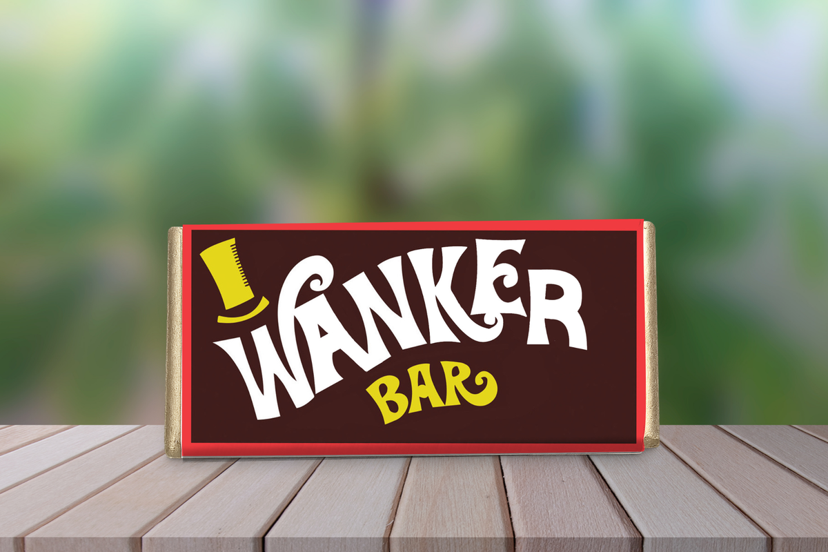 Wanker Bar β Funny Rude Galaxy Chocolate Bar Gift