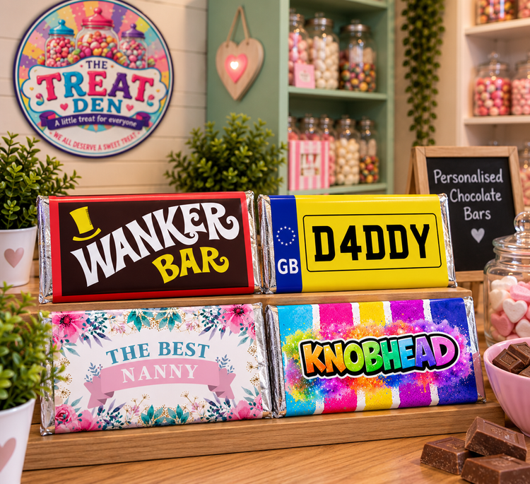 Personalised Chocolate Bars