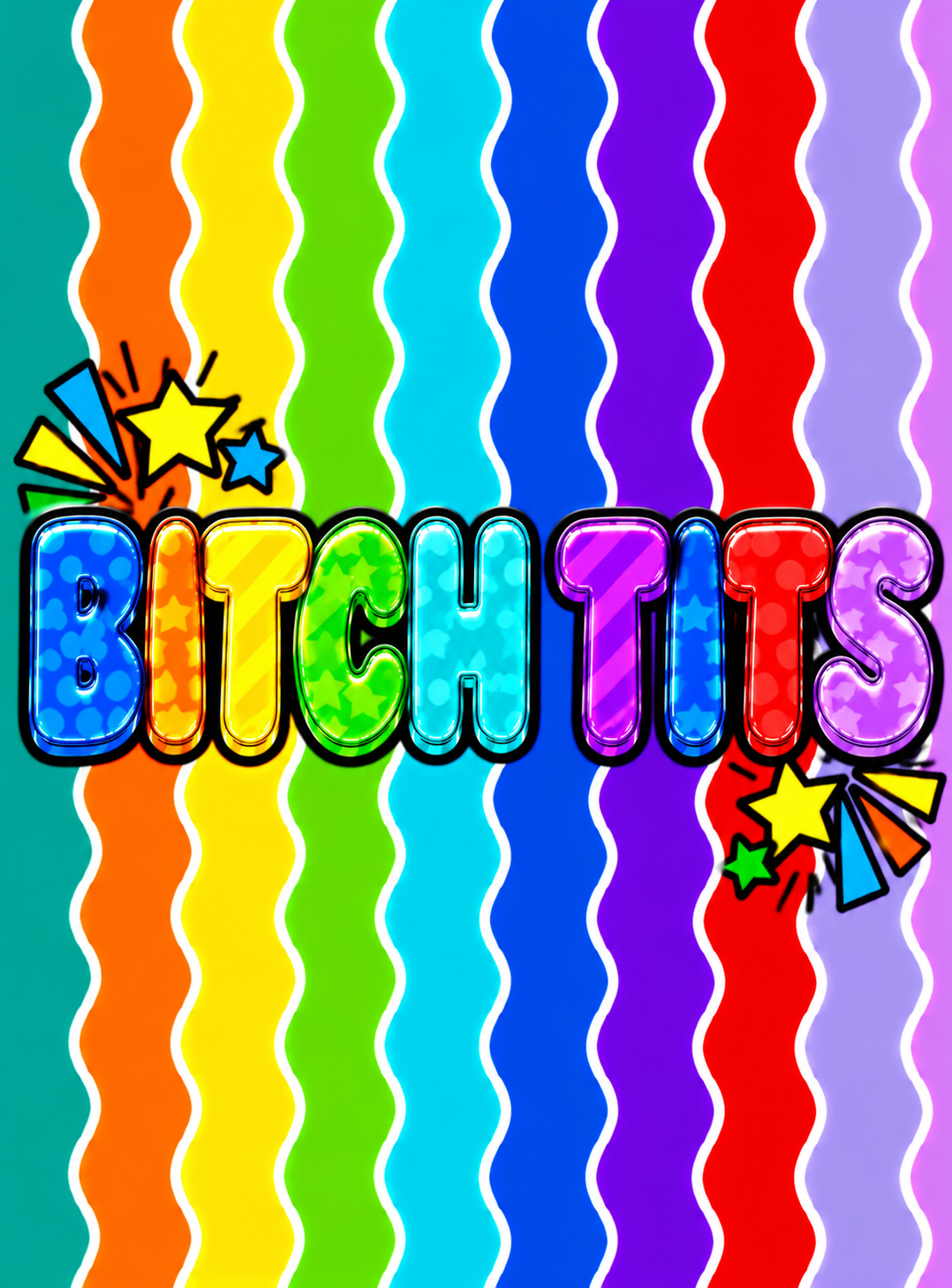 Bitch Tits – Funny Rude Galaxy Chocolate Bar Gift