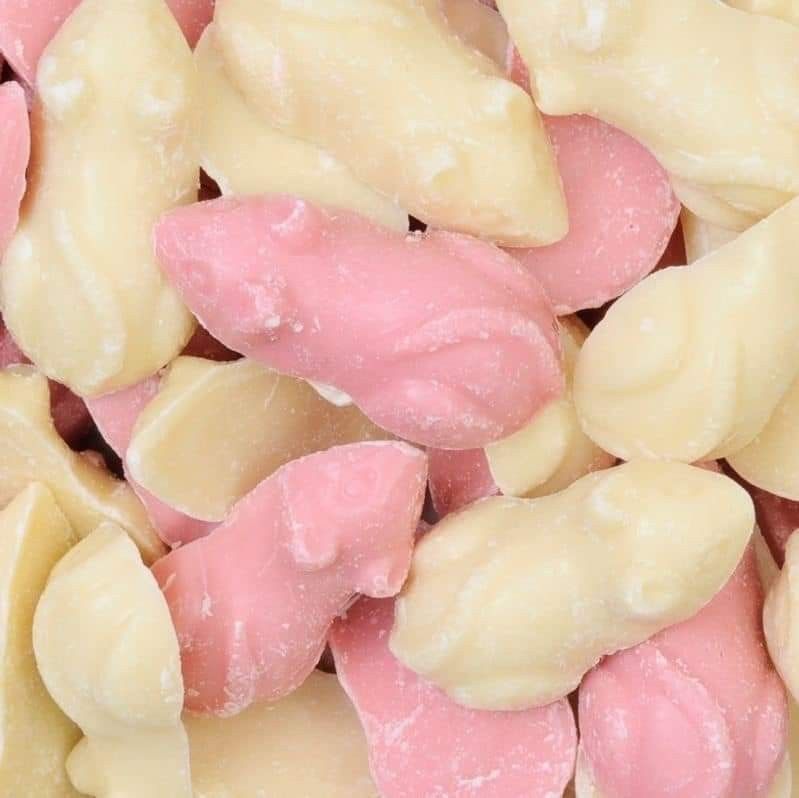 Pink & White Mice