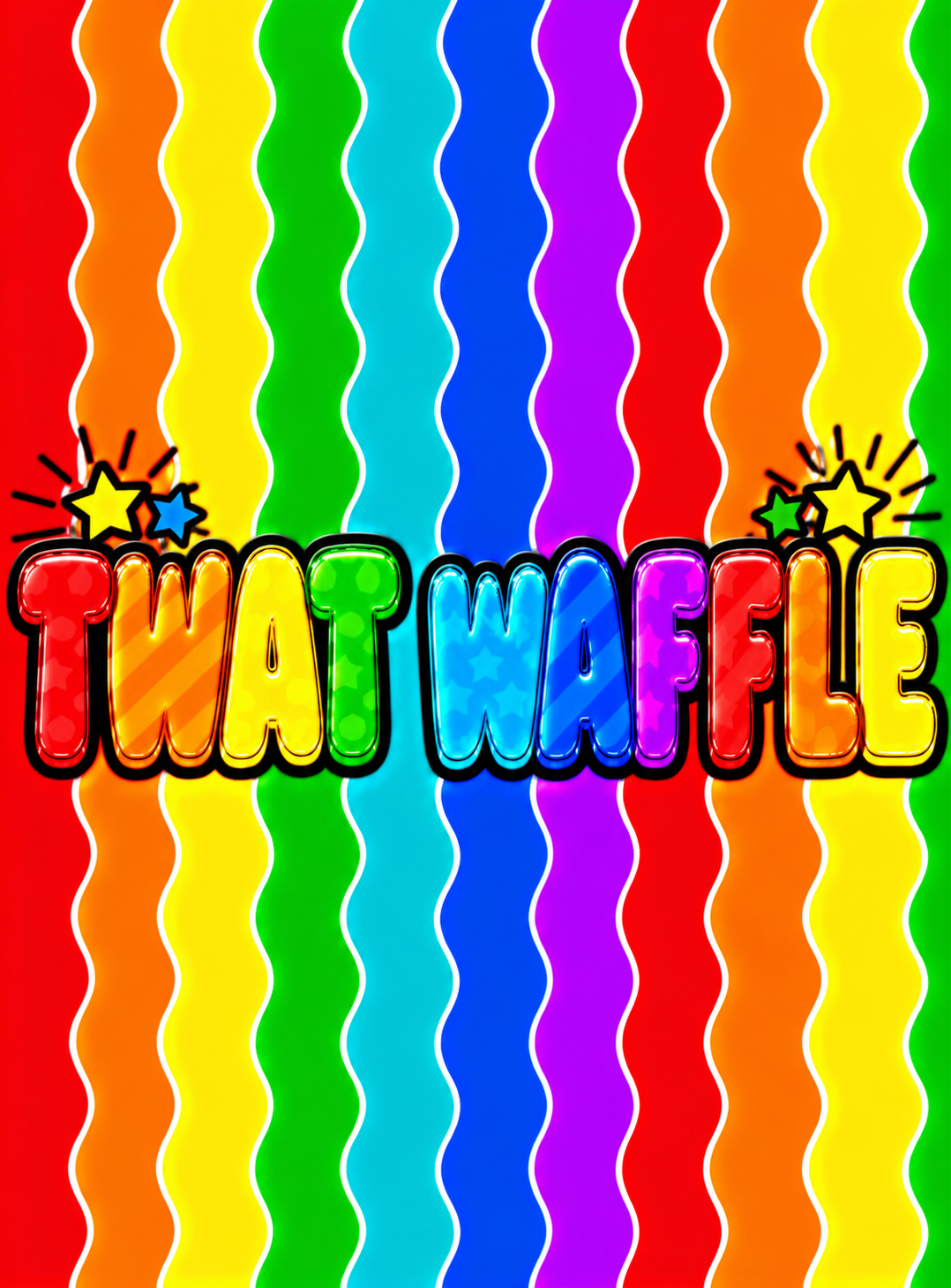 Twat Waffle – Funny Rude Galaxy Chocolate Bar Gift