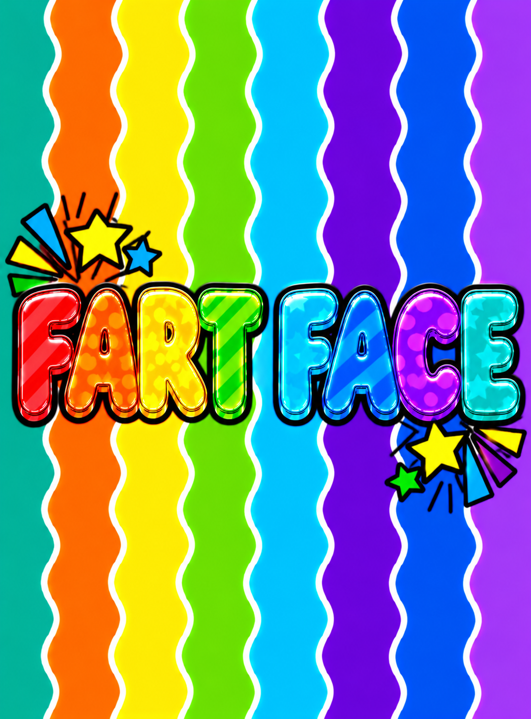 Fart Face – Funny Rude Galaxy Chocolate Bar Gift