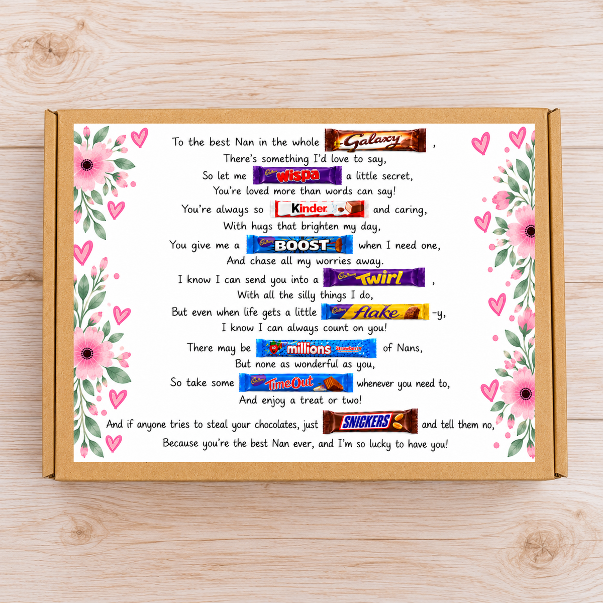 Funny Sister Chocolate Gift Box