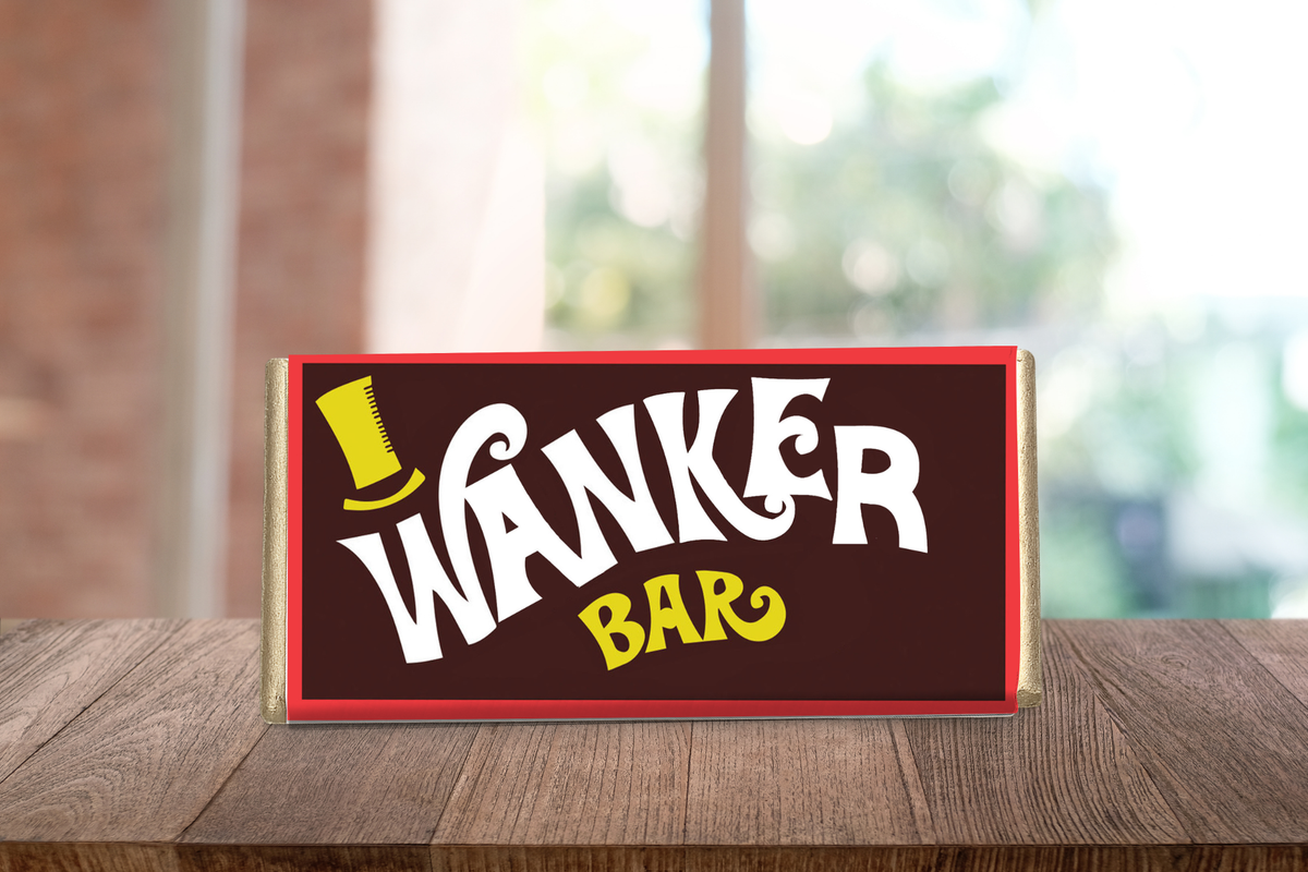 Wanker Bar – Funny Rude Galaxy Chocolate Bar Gift