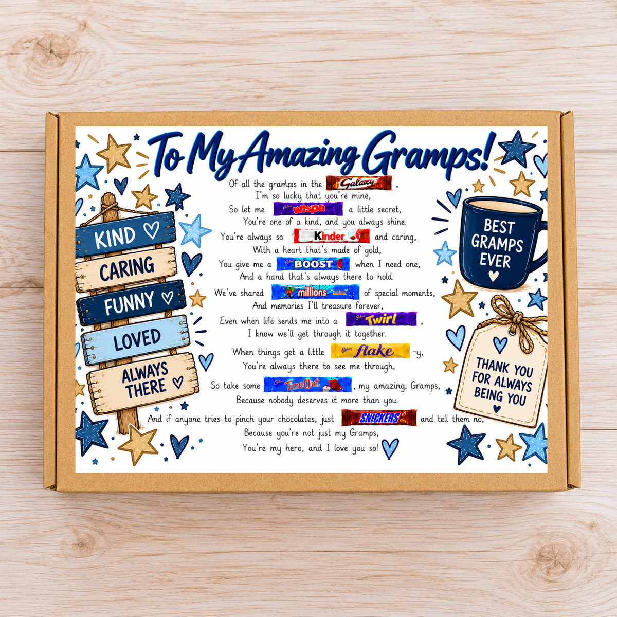 Gramps Chocolate Verse Gift Box