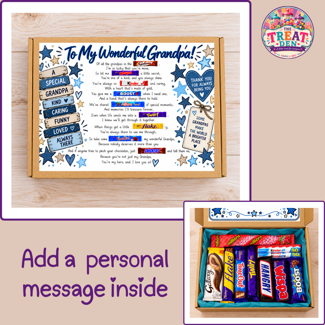 Chocolate Box Grandpa/Gramps – The Treat Den