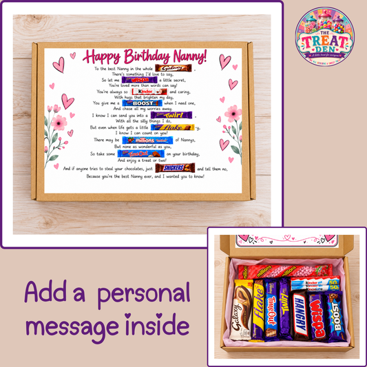 Happy Birthday Nanny Chocolate Gift Box