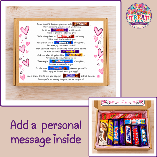 To Our Beautiful Daughter Chocolate Gift Box