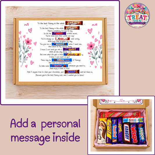 To My Wonderful Nanny Chocolate Gift Box