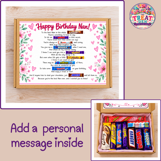 Happy Birthday Nan Chocolate Gift Box