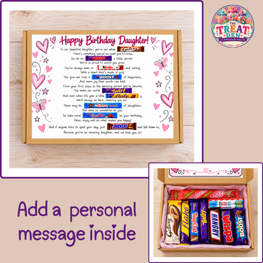Happy Birthday To Our Daughter Chocolate Gift Box