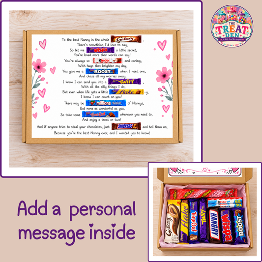Nanny Chocolate Verse Gift Box