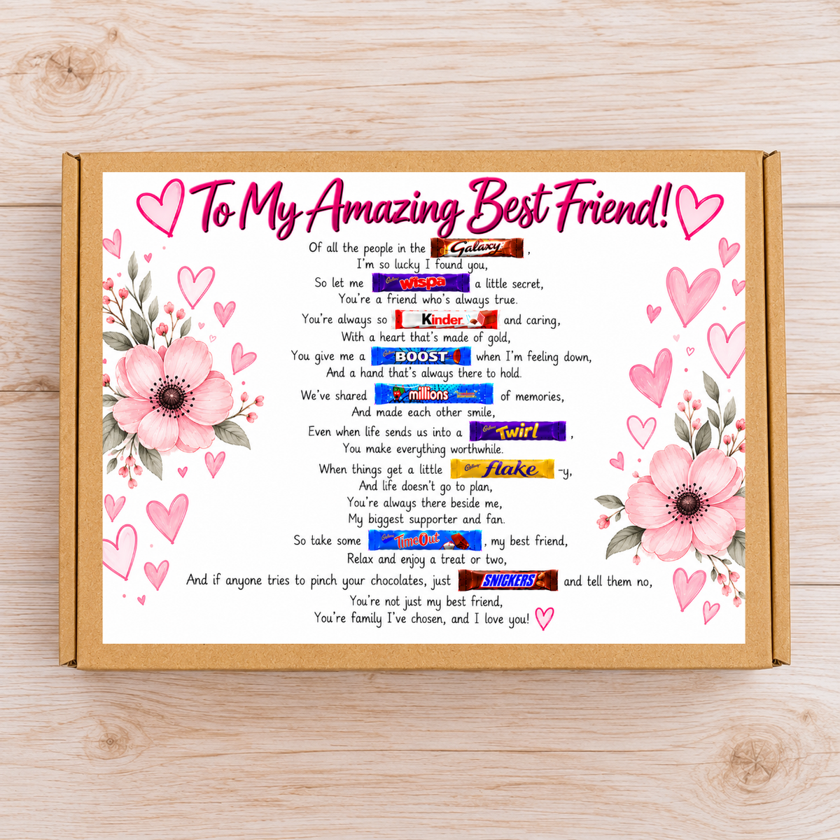 Best Friend Chocolate Gift Box