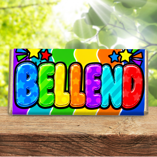 Bellend – Funny Rude Galaxy Chocolate Bar Gift