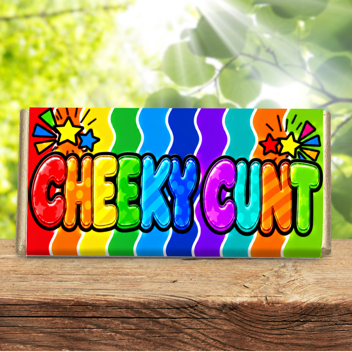 Cheeky Cunt – Funny Rude Galaxy Chocolate Bar Gift