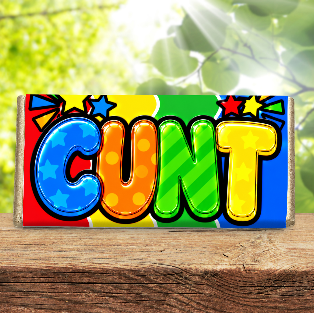 Cunt – Funny Rude Galaxy Chocolate Bar Gift