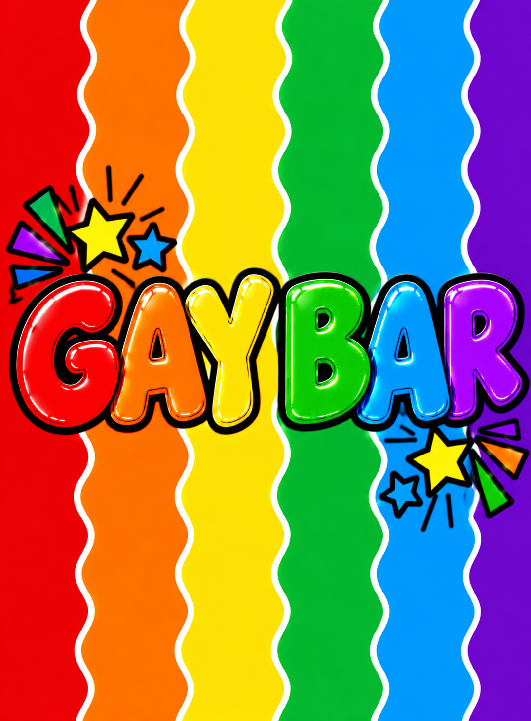 Gay Bar – Funny Novelty Galaxy Chocolate Bar Gift