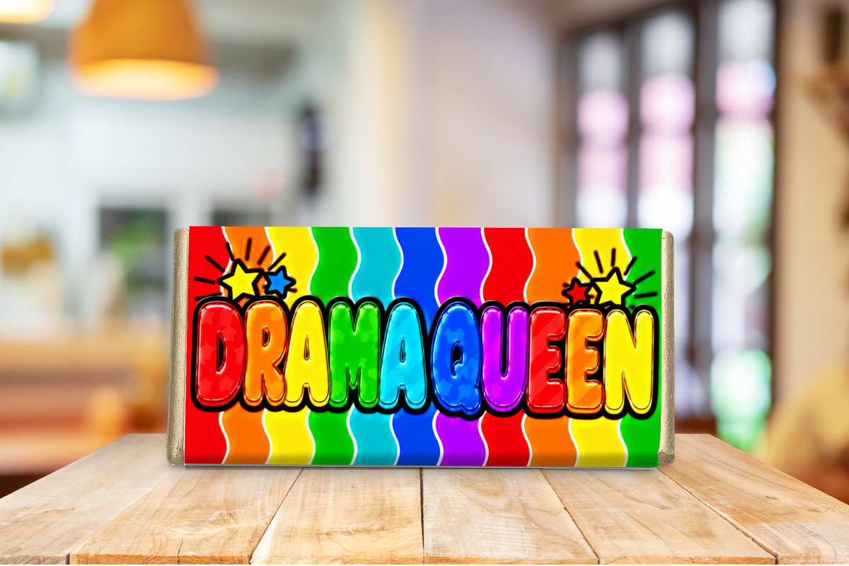 Drama Queen – Funny Galaxy Chocolate Bar Gift
