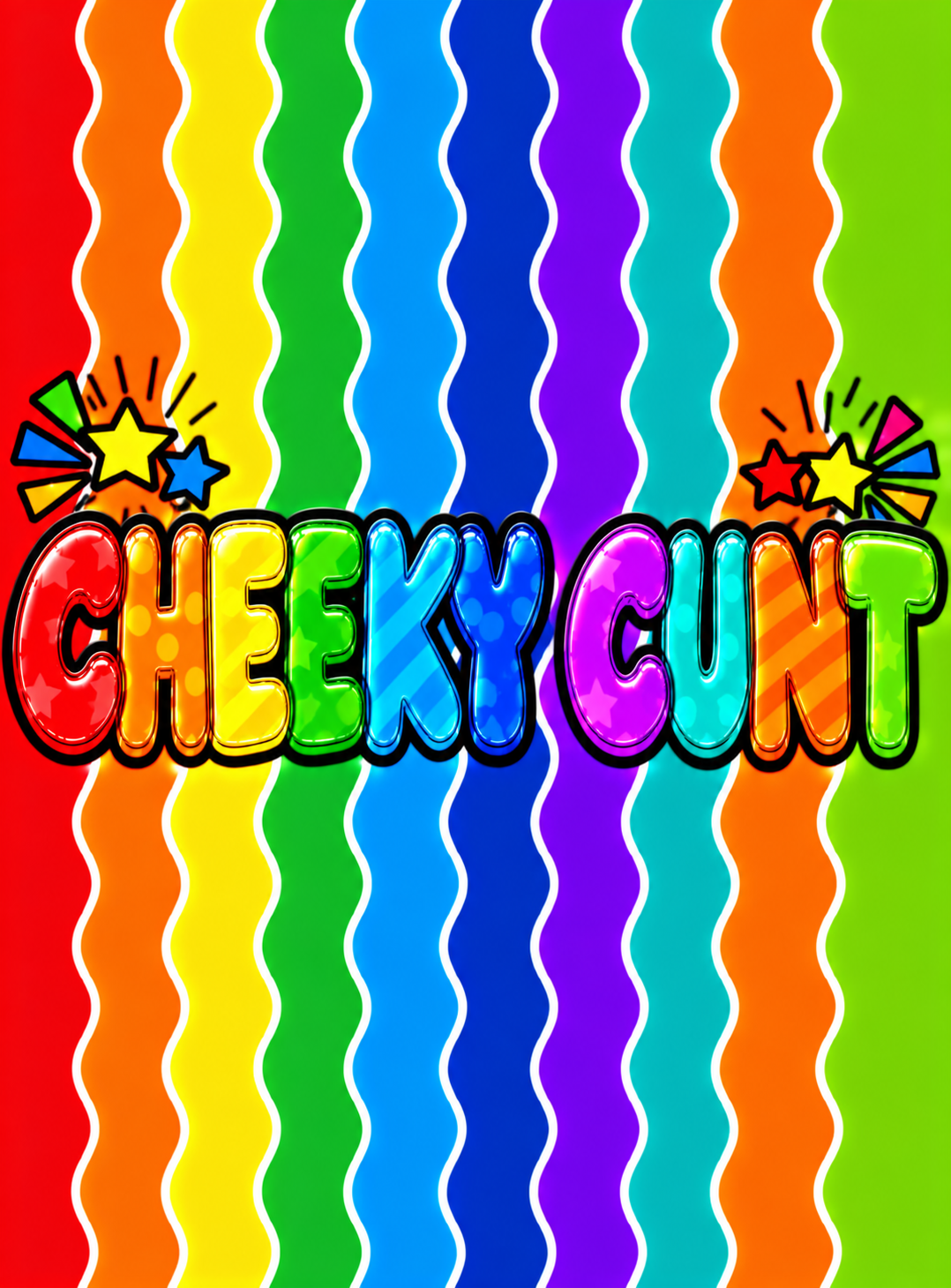 Cheeky Cunt – Funny Rude Galaxy Chocolate Bar Gift