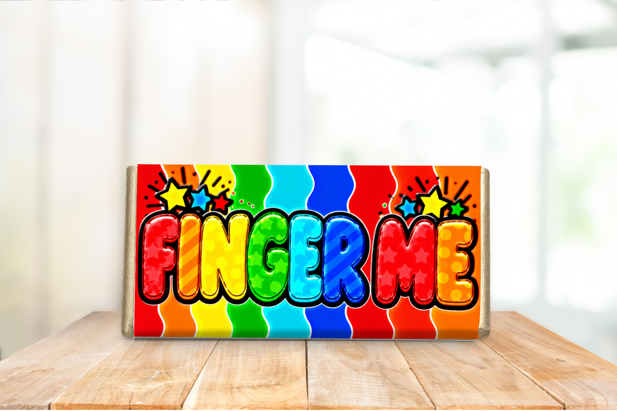 Finger Me – Funny Rude Galaxy Chocolate Bar Gift