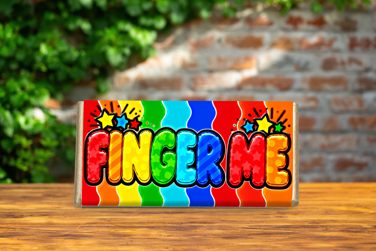 Finger Me – Funny Rude Galaxy Chocolate Bar Gift
