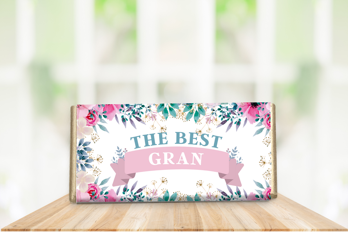 The Best Grandma Chocolate Bar, Gran, Granny, Nanny, Nanna & More