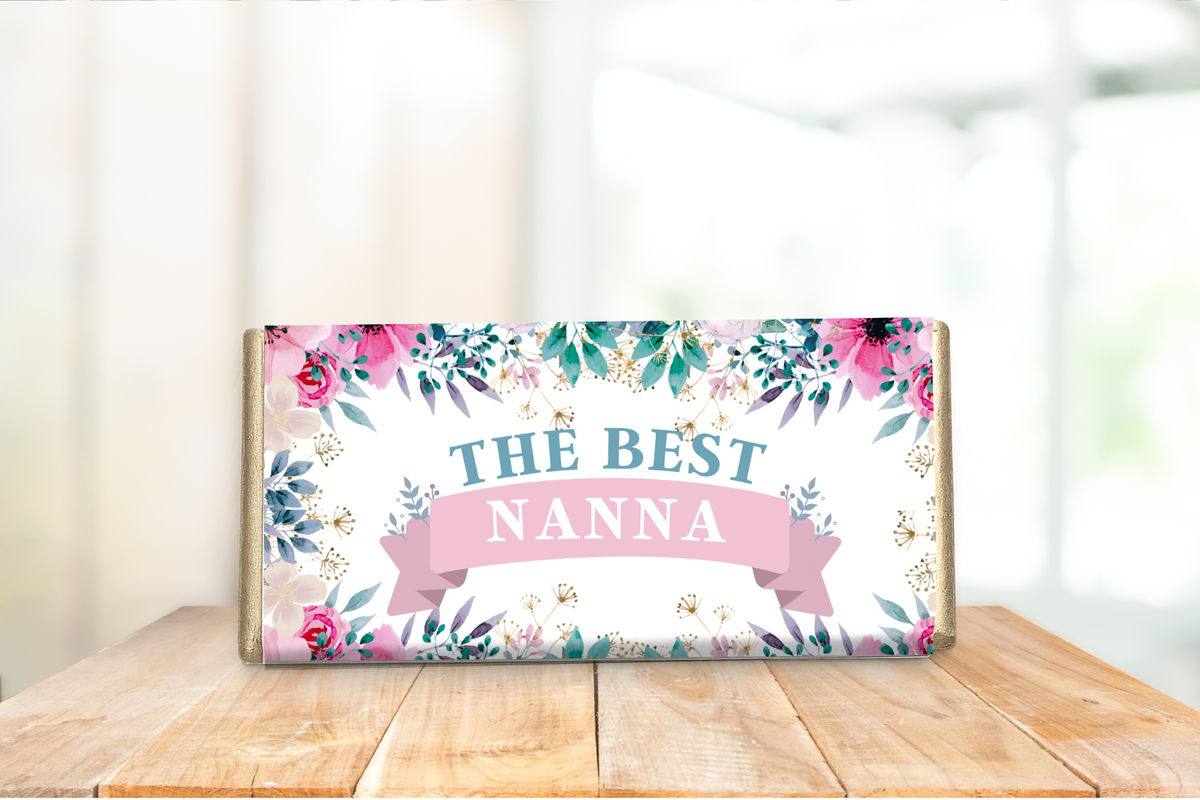 The Best Grandma Chocolate Bar, Gran, Granny, Nanny, Nanna & More