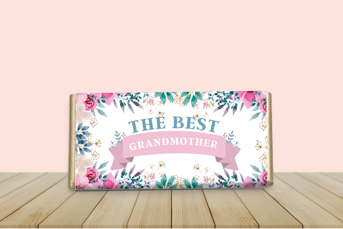 The Best Grandma Chocolate Bar, Gran, Granny, Nanny, Nanna & More