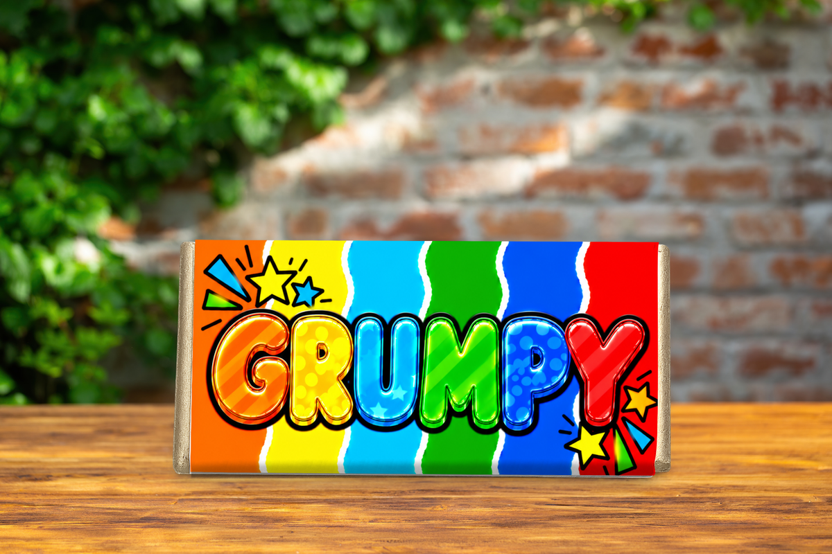 Grumpy – Funny Galaxy Chocolate Bar Gift