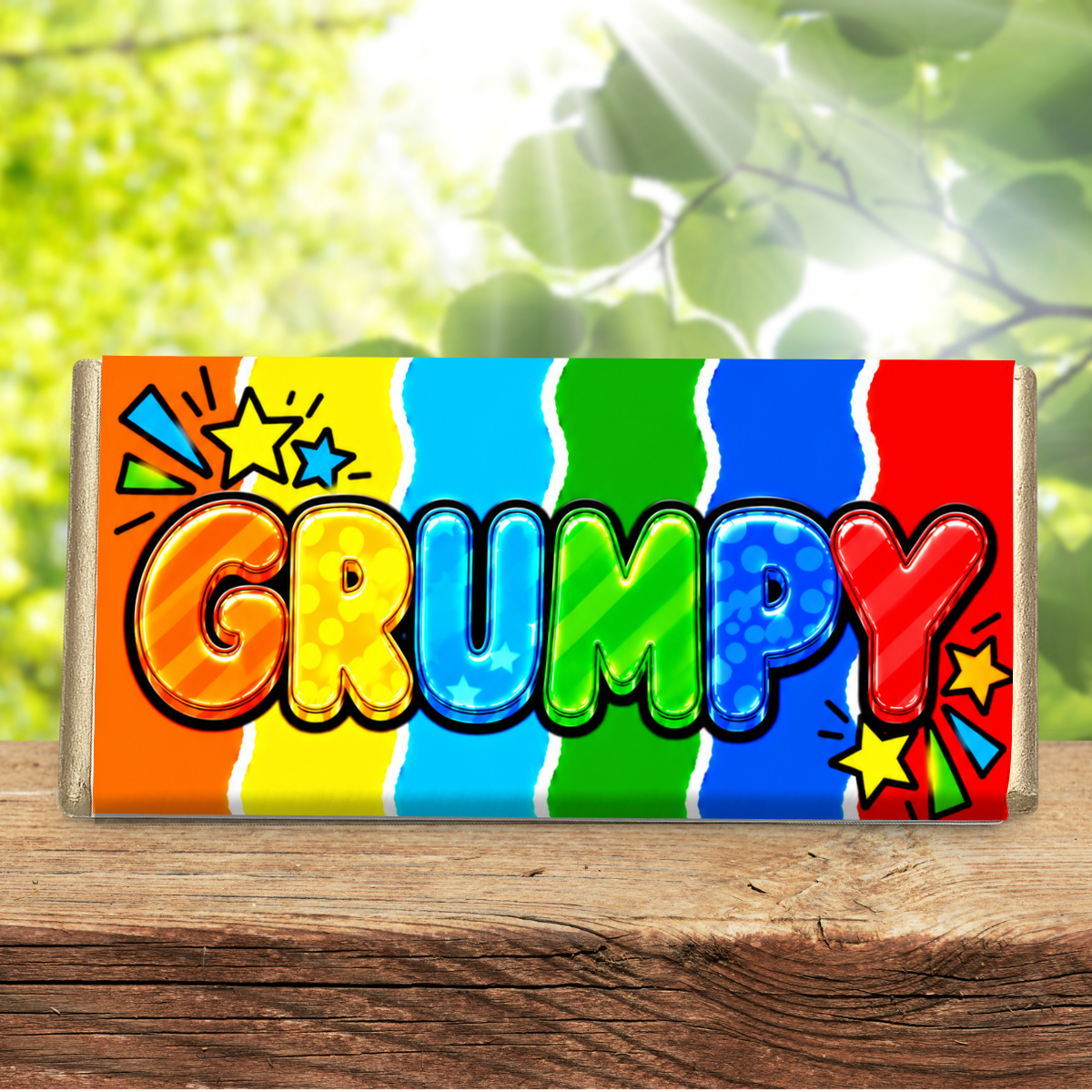 Grumpy – Funny Galaxy Chocolate Bar Gift