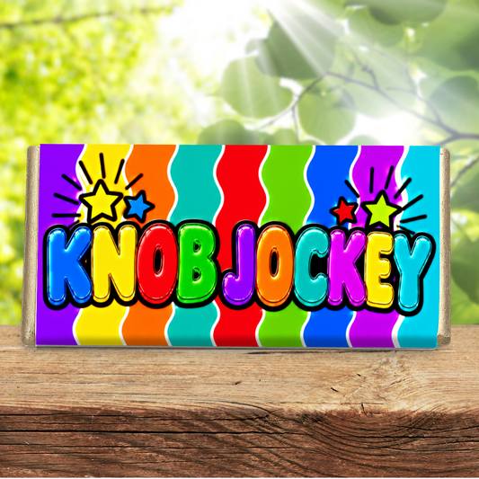 Knobhead – Funny Rude Galaxy Chocolate Bar Gift