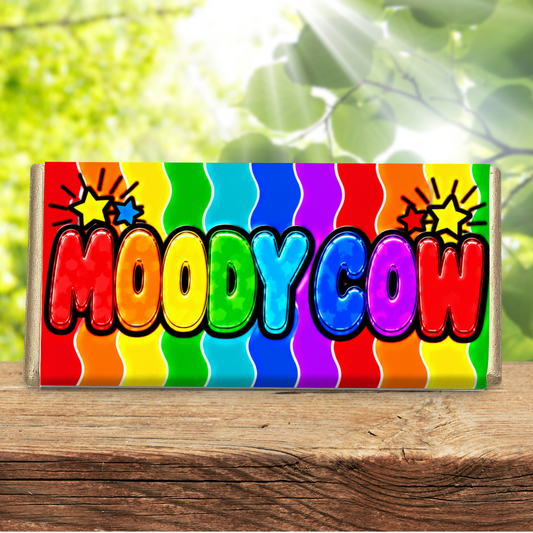 Moody Cow – Funny Rude Galaxy Chocolate Bar Gift