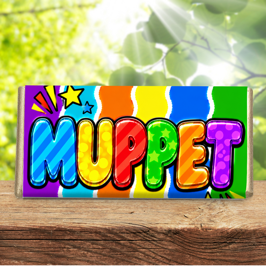 Muppet – Funny Galaxy Chocolate Bar Gift