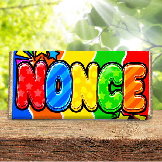 Nonce – Funny Rude Galaxy Chocolate Bar Gift