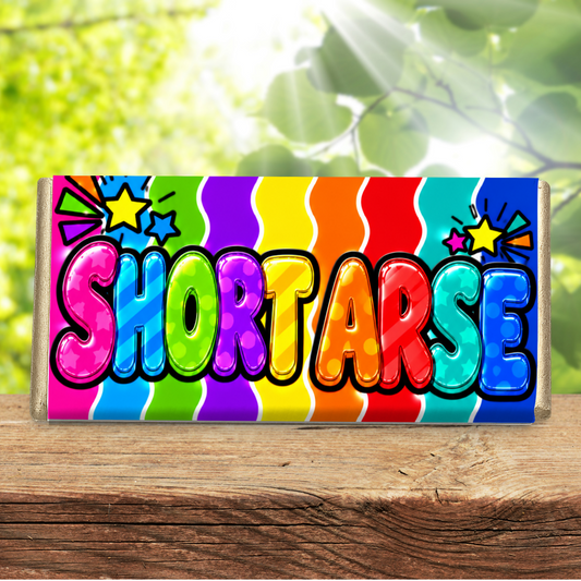 Short Arse – Funny Rude Galaxy Chocolate Bar Gift