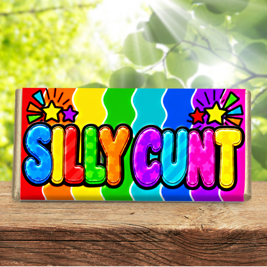 Silly Cunt – Funny Rude Galaxy Chocolate Bar Gift
