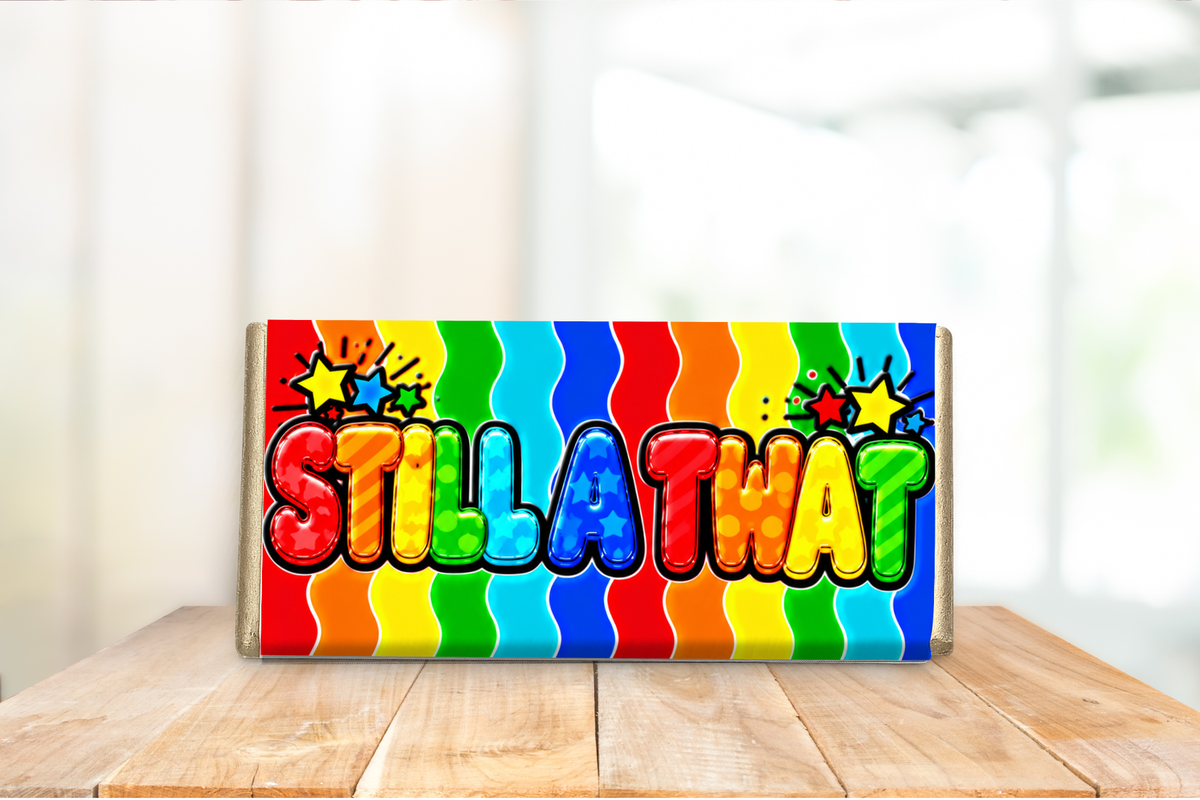 Still a Twat – Funny Rude Galaxy Chocolate Bar Gift