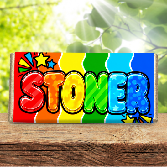Stoner – Funny Rude Galaxy Chocolate Bar Gift