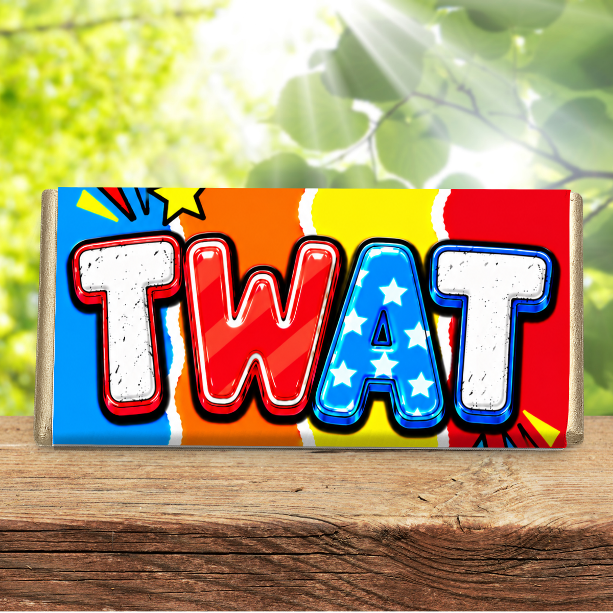 Twat – Funny Rude Galaxy Chocolate Bar Gift